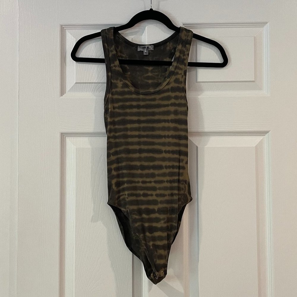 AGOLDE camo bodysuit - Size XS